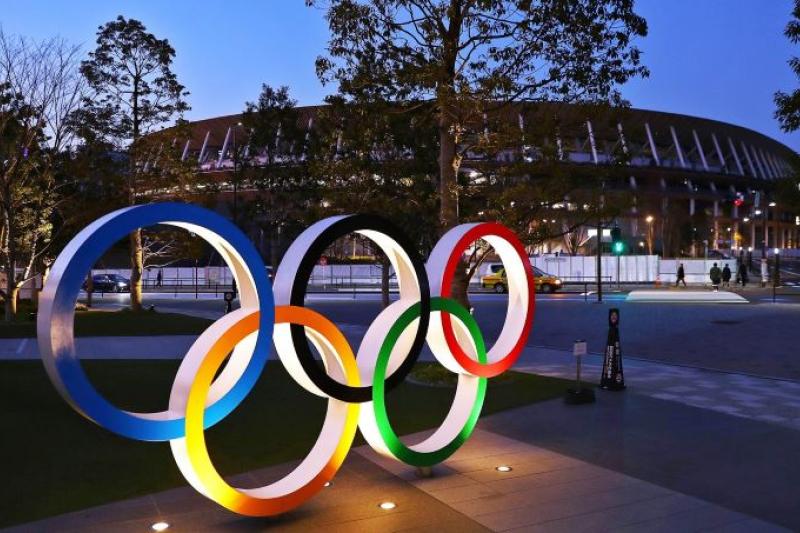  Tokyo Olympic rings