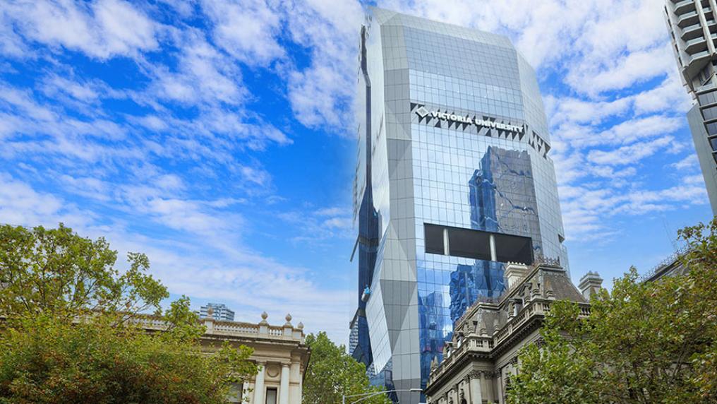 Victoria University City Tower in Melbourne